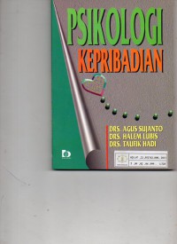 Image of Psikologi Kepribadian